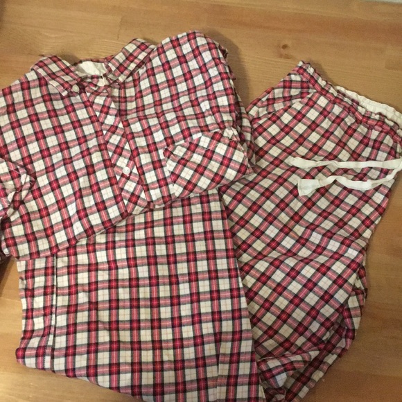 Victoria's Secret Other - SOLD VICTORIAS SECRET 2 pc Plaid Pajama Set Sz Med